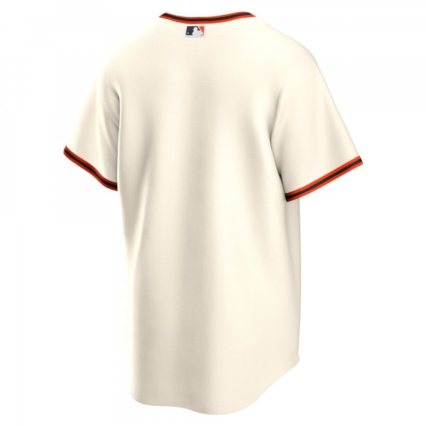 Men's San Francisco Giants Nike Cream Home Blank Replica Jersey