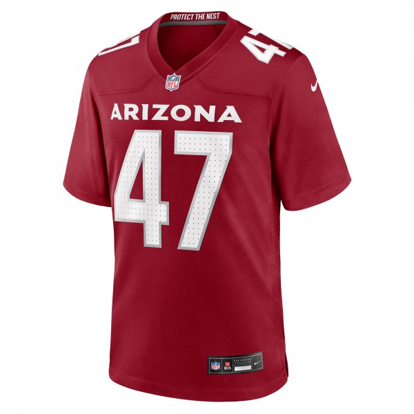 Men's Arizona Cardinals Ezekiel Turner Nike  Cardinal Team Game Jersey