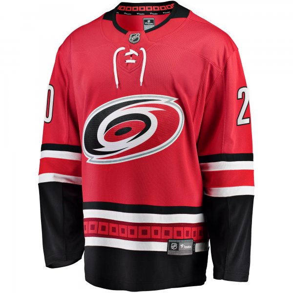 Men's Carolina Hurricanes Sebastian Aho Fanatics Red Alternate Breakaway Player Jersey