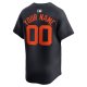 Men's Detroit Tigers  Nike Navy  Alternate Limited Custom Jersey