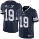 Nike Dallas Cowboys #19 Brice Butler Navy Blue Team Color Men's Stitched NFL Vapor Untouchable Limited Jersey