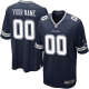 Nike Dallas Cowboys Customized Navy Blue Stitched Elite Youth NFL Jersey