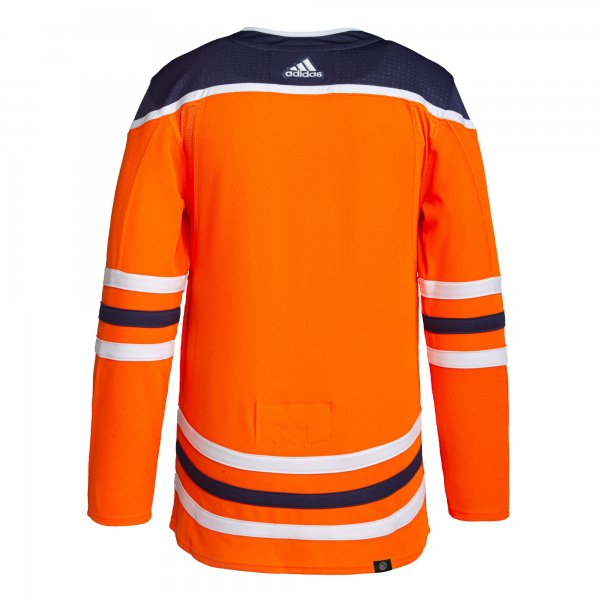 Men's Edmonton Oilers adidas Orange Home Jersey