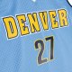 Men's Denver Nuggets Jamal Murray Mitchell & Ness Powder Blue 2016/17 Throwback Swingman Jersey