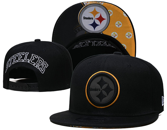 Pittsburgh Steelers's black cap