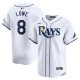 Men's Tampa Bay Rays Brandon Lowe Nike White Home Limited Player Jersey