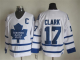 Men's Toronto Maple Leafs 17 Wendel Clark White Throwback NHL Jersey