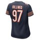 Women's Chicago Bears Andrew Billings Nike Navy Game Jersey