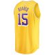 Men's Los Angeles Lakers Austin Reaves Fanatics Gold Fast Break Player Jersey - Icon Edition