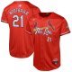 Youth St. Louis Cardinals Lars Nootbaar Nike Red 2024 City Connect Limited Player Jersey