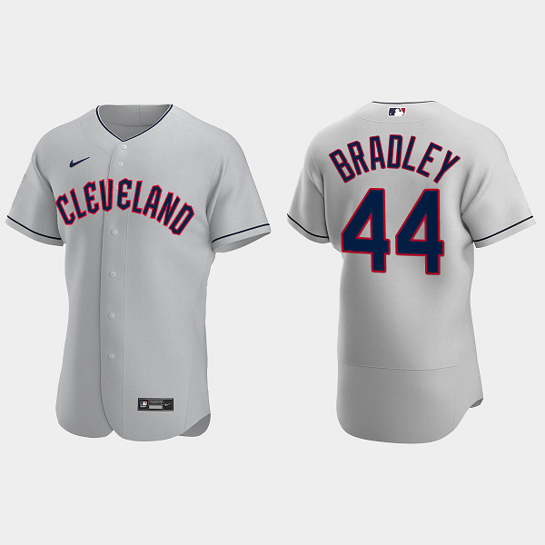 Bobby Bradley Cleveland Guardians 2022 Road Men's Jersey - Gray