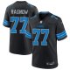 Men's #77 Frank Ragnow Nike Detroit Lions Black Alternate Game Jersey