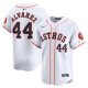 Men's Houston Astros #44 Yordan Alvarez Nike White Home Limited Player Jersey