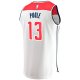 Men's Washington Wizards Jordan Poole Fanatics White Fast Break Player Jersey - Association