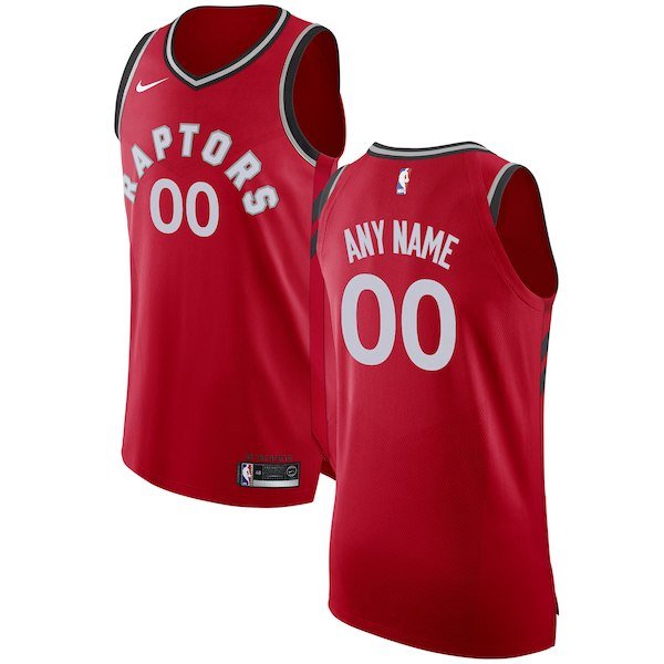 Men's Nike Toronto Raptors Red Icon Edition Custom Jersey