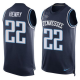 Nike Tennessee Titans #22 Derrick Henry Navy Blue Alternate Men's Stitched NFL Limited Tank Top Jersey