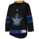 Youth Toronto Maple Leafs Black Alternate Replica Team Jersey