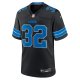 Men's Detroit Lions Brian Branch Nike Black 2nd Alternate Game Jersey