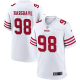 Men's Nike San Francisco 49ers #98 Javon Hargrave White 2023 Limited Jersey