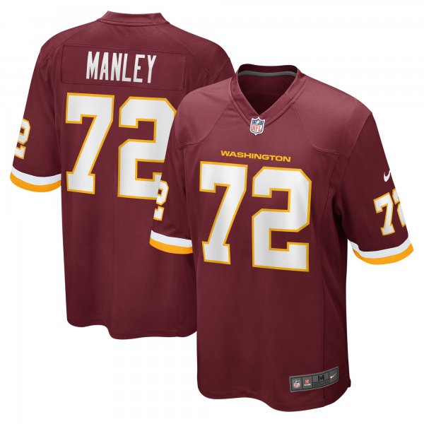 Men's Washington Football Team Dexter Manley Nike Burgundy Retired Player Jersey