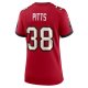 Women's Tampa Bay Buccaneers Derrek Pitts Nike  Red  Game Jersey