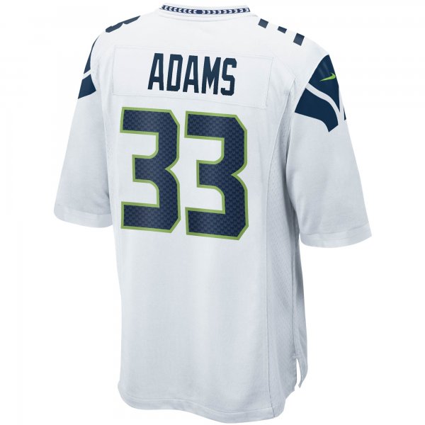 Men's Seattle Seahawks Jamal Adams Nike White Game Jersey