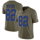 Men's Nike Dallas Cowboys #82 Jason Witten Olive Stitched NFL Limited 2017 Salute To Service Jersey