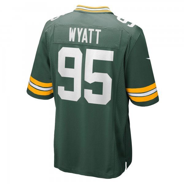 Men's Green Bay Packers Devonte Wyatt Nike Green Player Game Jersey