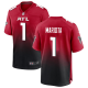 Men's Nike Atlanta Falcons MARCUS MARIOTA #1 Throwback Game NFL Jersey - Red