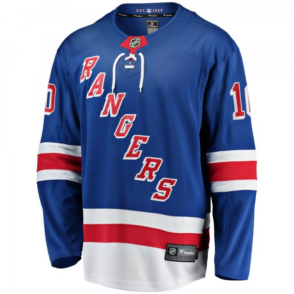 Men's New York Rangers Artemi Panarin Fanatics Blue Home Breakaway Player Jersey