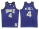 Men's Sacramento Kings #4 Chris Webber Mitchell & Ness 1998-99 Purple Stitched NBA Jersey