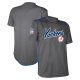 Men's  New York Yankees Stitches Charcoal Team V-Neck Jersey