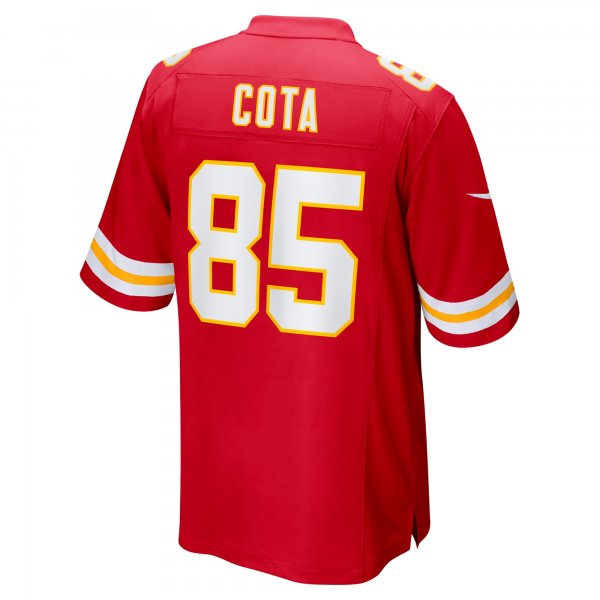 Men's Kansas City Chiefs Chase Cota Nike Red Game Jersey