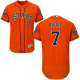 Houston Astros #7 Craig Biggio Orange Flexbase Collection 2017 World Series Champions Stitched MLB Jersey