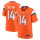 Men's Denver Broncos #14 Courtland Sutton Nike Orange Limited Jersey