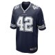 Men's Dallas Cowboys Deuce Vaughn Nike Navy  Game Jersey