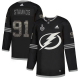 Adidas Lightning #91 Steven Stamkos Black Classic 2020 Stanley Cup Final Stitched NHL Jersey