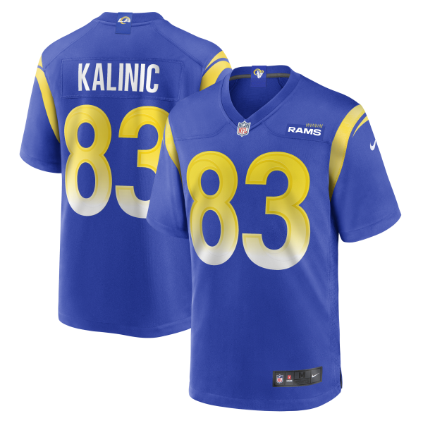 Men's Los Angeles Rams Nikola Kalinic Nike Royal  Game Jersey