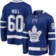 Men's Toronto Maple Leafs Joseph Woll Fanatics Blue Home Premier Breakaway Player Jersey