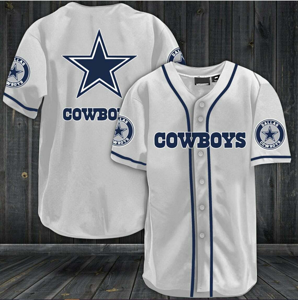 Dallas Cowboys NFL 3D Digital Printed Fashion Baseball Legend Jersey