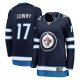 Women's Winnipeg Jets Adam Lowry Fanatics Navy Breakaway Jersey