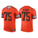 Men's Cleveland Browns #75 Joel Bitonio Orange 2021 Limited NFL Jersey