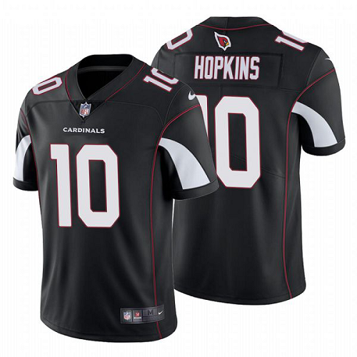 Men's Nike Arizona Cardinals #10 DeAndre Hopkins Vapor Untouchable Limited Black NFL Jersey