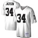 Men's Las Vegas Raiders Bo Jackson Mitchell & Ness White Legacy Replica Jersey