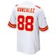 Men's Kansas City Chiefs Tony Gonzalez Nike White Retired Player Game Jersey