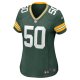 Women's Green Bay Packers Zach Tom Nike Green Player Game Jersey