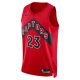 Unisex Toronto Raptors Fred VanVleet Nike Red Swingman Jersey - Icon Edition