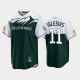 Men's Colorado Rockies #11 Jose Iglesias 2022 City Connect Green Replica MLB Jersey