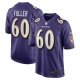 Men's Baltimore Ravens Kyle Fuller Nike  Purple  Game Jersey