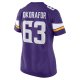 Women's Minnesota Vikings Chim Okorafor Nike Purple Team Game Jersey